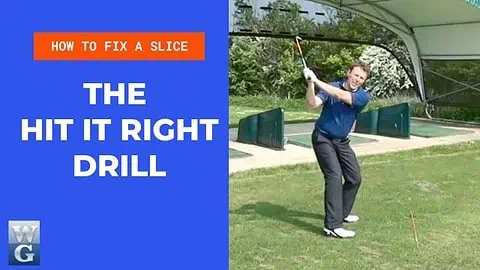 How To Fix A Slice With The Hit It Right Drill 480x270