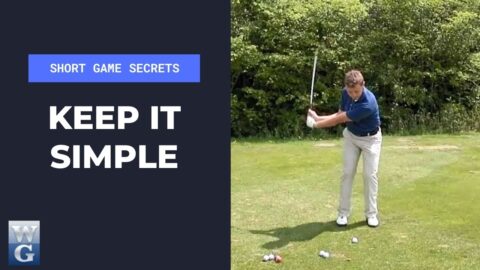 Keeping It Simple For A Pitch Shot