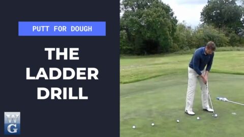 Practice Your Putting With The Ladder Drill