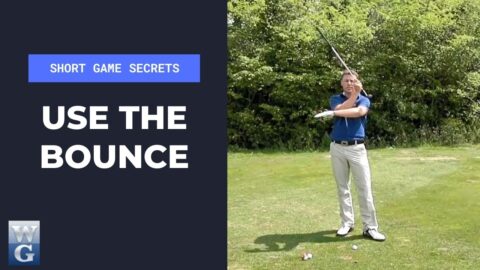 Use The Bounce Of The Club For A Pitch Shot