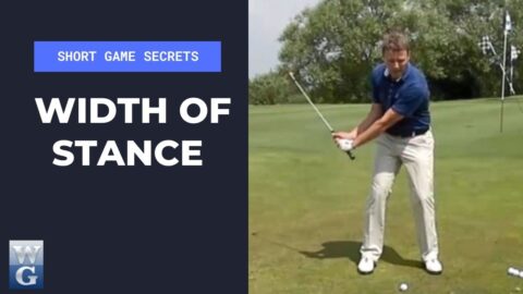 Width Of Stance In The Chip Shot