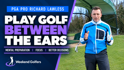 Play Golf Between The Ears image Play Golf Between The Ears coaching course with PGA Professional Richard Lawless discussing mental focus, course strategy and decision making.