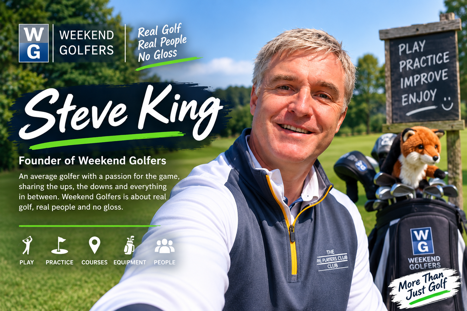 Steve king of weekend golfers